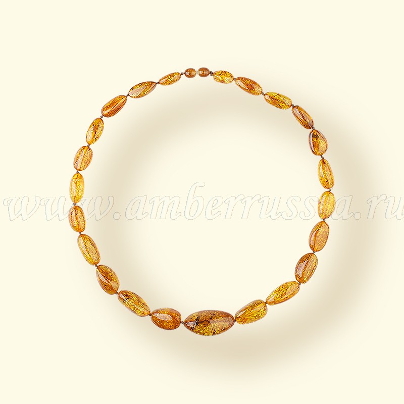 Бусы Янтарь
